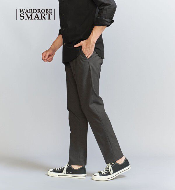 BEAUTY&YOUTH UNITED ARROWS「【WEB限定 WARDROBE SMART】ソロテックス オールシーズン パンツ」|スラックス|DK.GRAY
