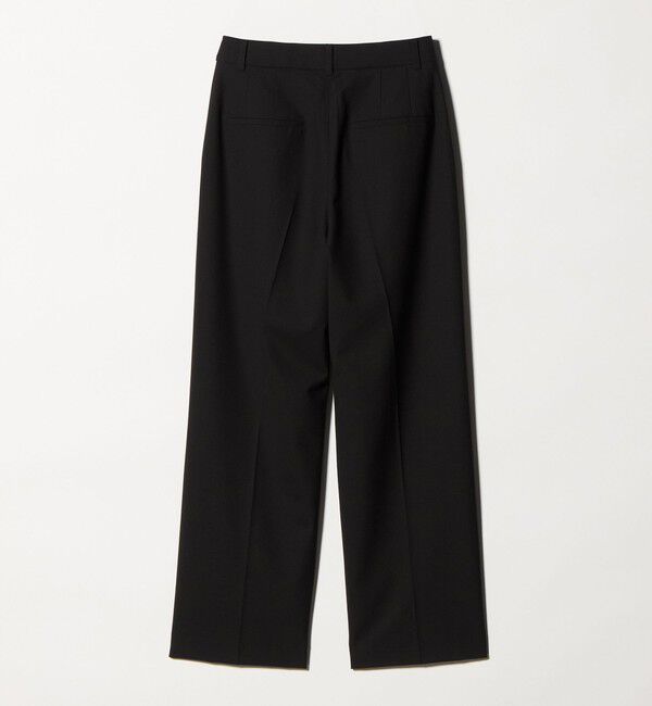 UNITED ARROWS green label relaxing「［size SHORT/TALLあり］カチリラ ストレート パンツ ブラック」|スラックス|