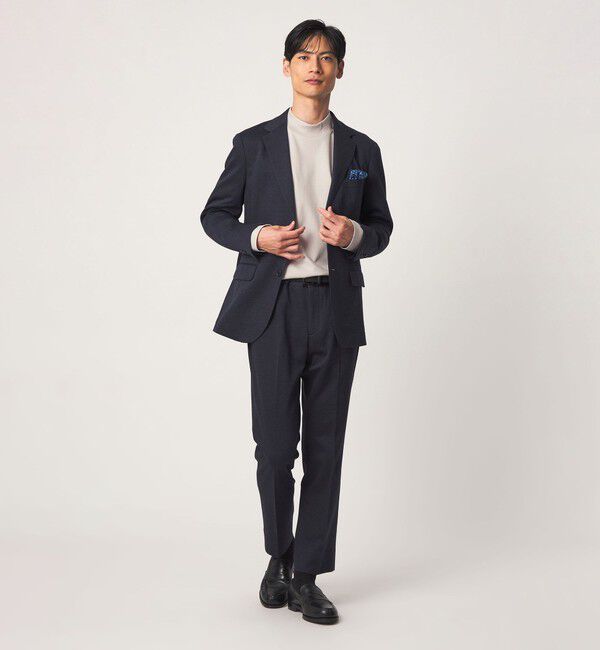 UNITED ARROWS green label relaxing「L/A ポンチ ブラッシュド モックネック カットソー」|Tシャツ・カットソー|