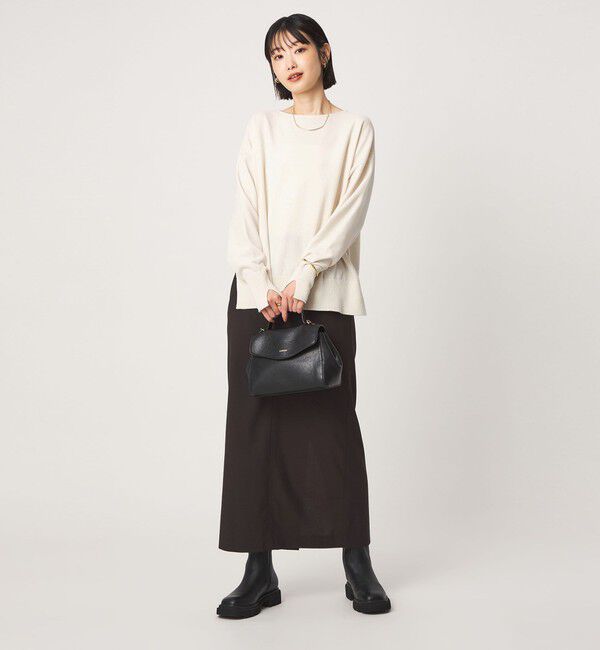 UNITED ARROWS green label relaxing「モール ロングスリーブ プルオーバー ニット」|ニット・セーター|