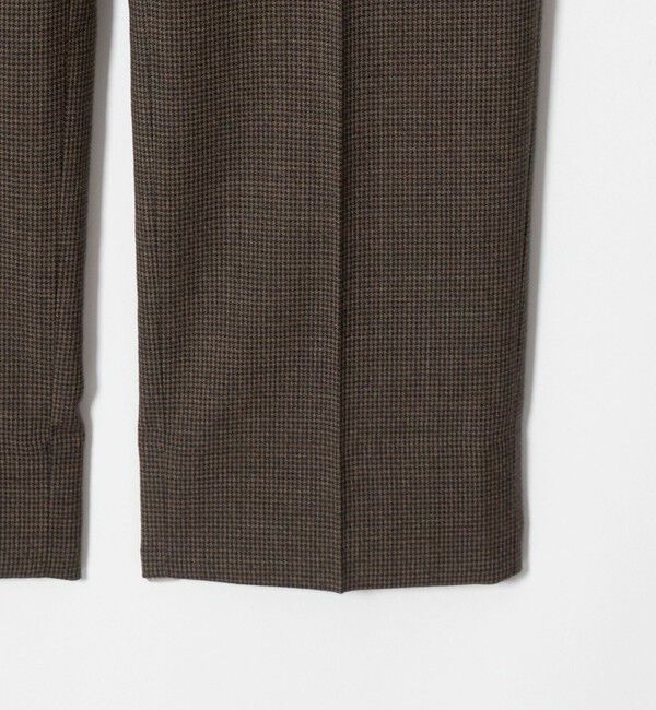UNITED ARROWS green label relaxing「TWPU サキソニー スタンダード スラックス -ストレッチ・ウエストアジャスター-」|スラックス|