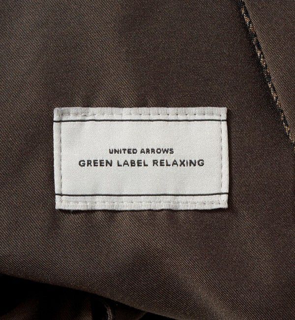 UNITED ARROWS green label relaxing「TWPU サキソニー スタンダード スラックス -ストレッチ・ウエストアジャスター-」|スラックス|