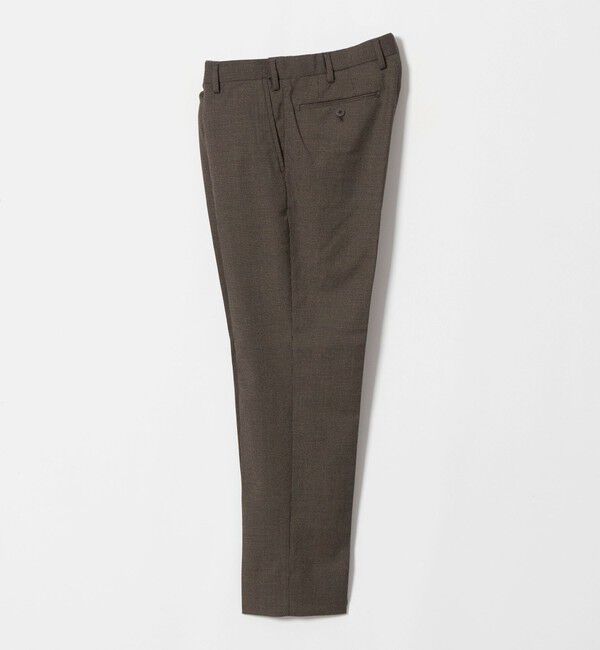 UNITED ARROWS green label relaxing「TWPU サキソニー スタンダード スラックス -ストレッチ・ウエストアジャスター-」|スラックス|