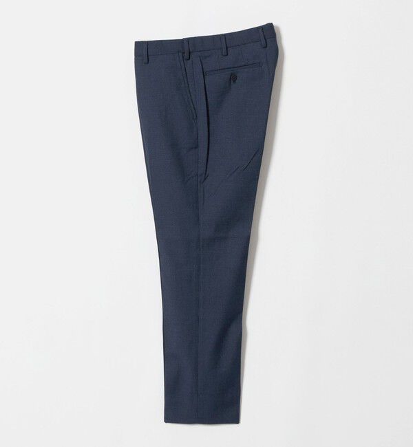 UNITED ARROWS green label relaxing「TWPU サキソニー スタンダード スラックス -ストレッチ・ウエストアジャスター-」|スラックス|