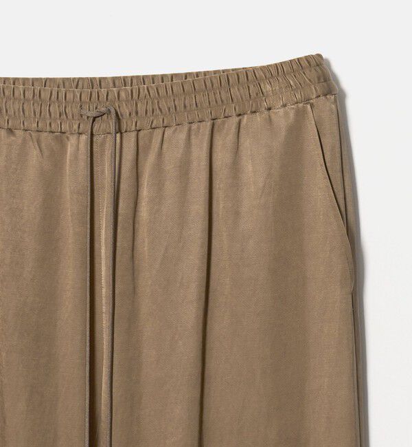 BEAUTY&YOUTH UNITED ARROWS「サテンドロースト ワイドパンツ ウォッシャブル」|その他|