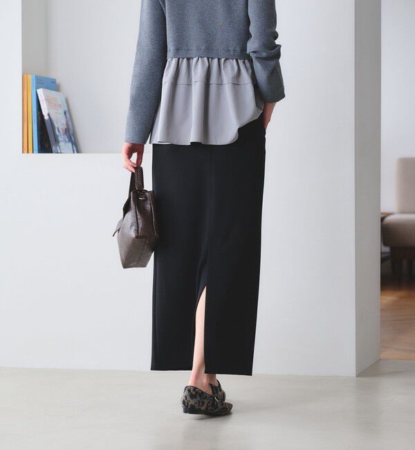 BEAUTY&YOUTH UNITED ARROWS「【WEB限定】ジャージー ドローコードスカート ウォッシャブル」|スカート|
