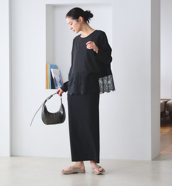 BEAUTY&YOUTH UNITED ARROWS「【WEB限定】ジャージー ドローコードスカート ウォッシャブル」|スカート|