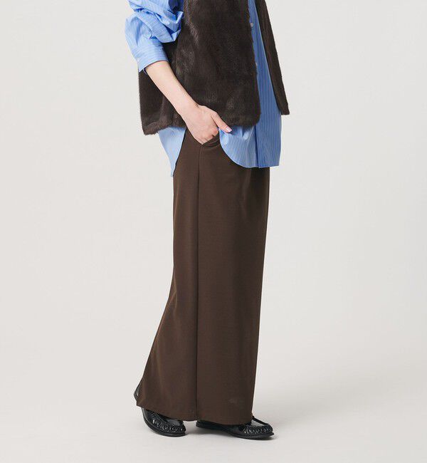 BEAUTY&YOUTH UNITED ARROWS「【WEB限定】ジャージー ドローコードスカート ウォッシャブル」|スカート|