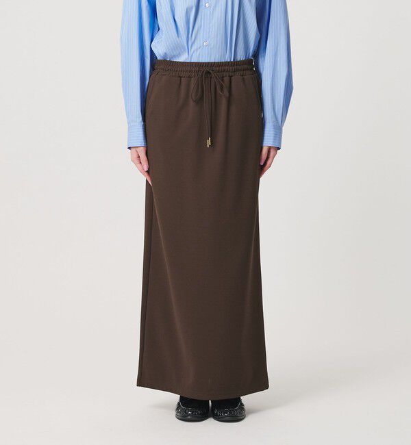 BEAUTY&YOUTH UNITED ARROWS「【WEB限定】ジャージー ドローコードスカート ウォッシャブル」|スカート|