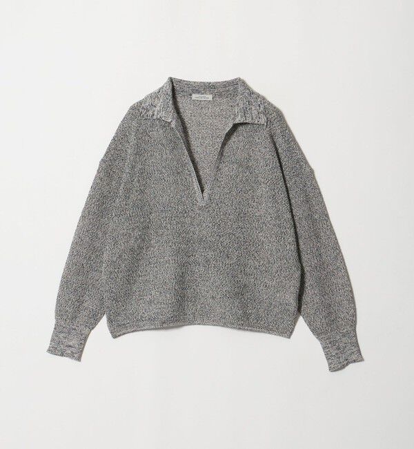 UNITED ARROWS green label relaxing「メランジ スキッパー ニット」|ニット・セーター|
