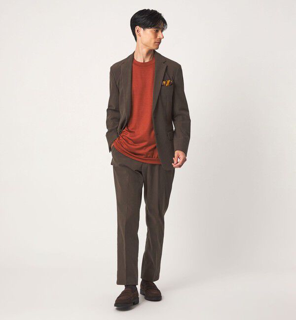 UNITED ARROWS green label relaxing「A+ コーデュロイ 2B スタンダード セットアップ ジャケット -ストレッチ-」|テーラードジャケット|