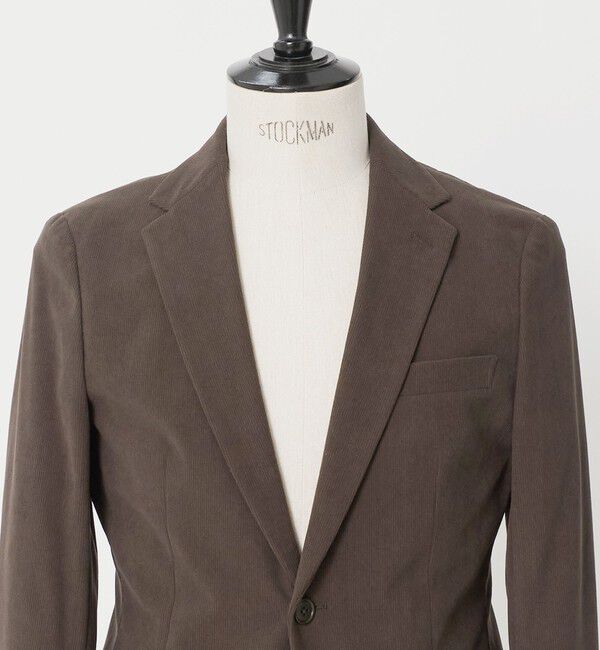 UNITED ARROWS green label relaxing「A+ コーデュロイ 2B スタンダード セットアップ ジャケット -ストレッチ-」|テーラードジャケット|