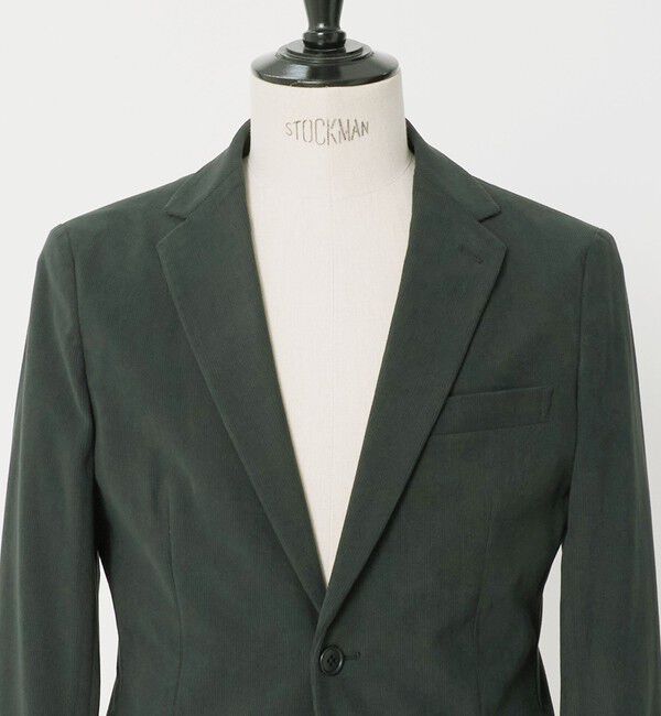 UNITED ARROWS green label relaxing「A+ コーデュロイ 2B スタンダード セットアップ ジャケット -ストレッチ-」|テーラードジャケット|
