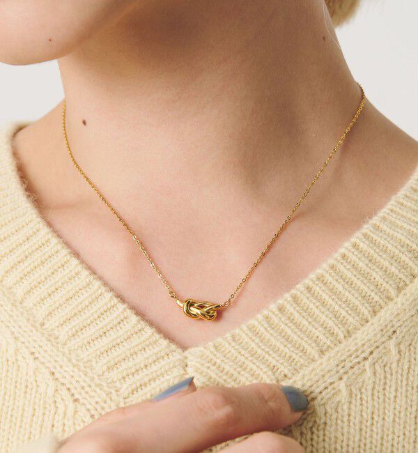 BEAUTY&YOUTH UNITED ARROWS「＜by Preek＞ノット ネックレス」|ネックレス|