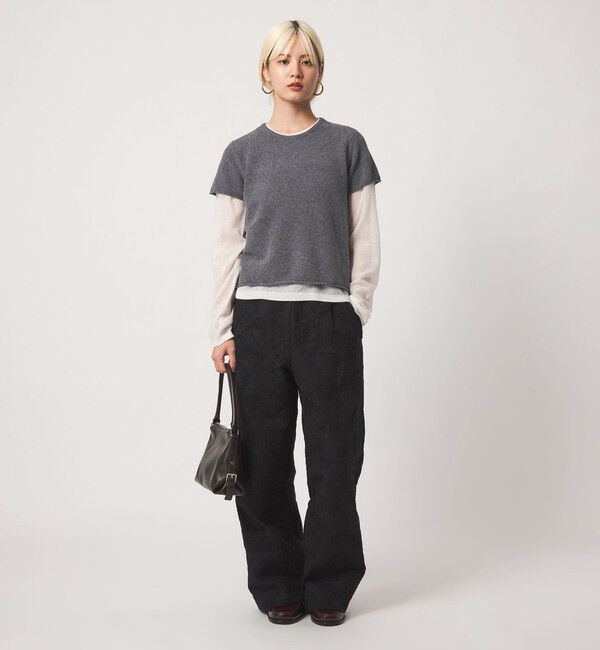 BEAUTY&YOUTH UNITED ARROWS「レイヤード セット ニットプルオーバー ウォッシャブル」|ニット・セーター|