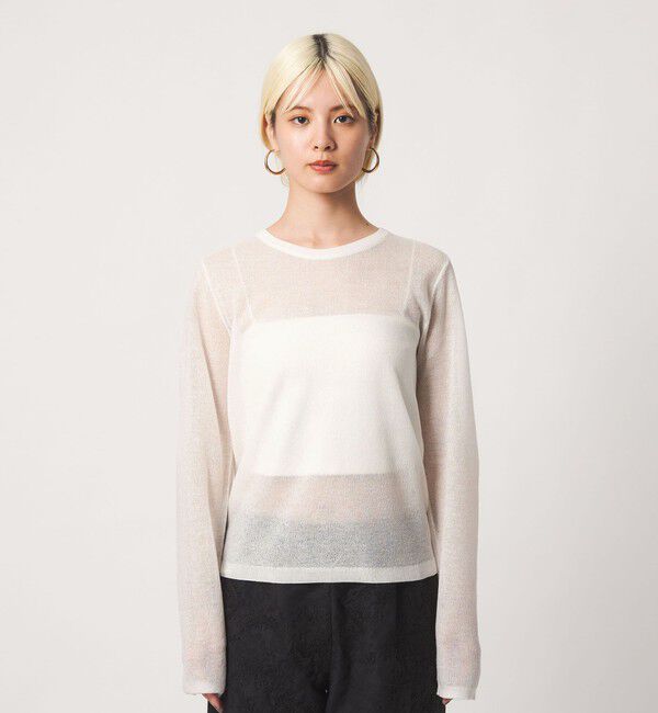 BEAUTY&YOUTH UNITED ARROWS「レイヤード セット ニットプルオーバー ウォッシャブル」|ニット・セーター|