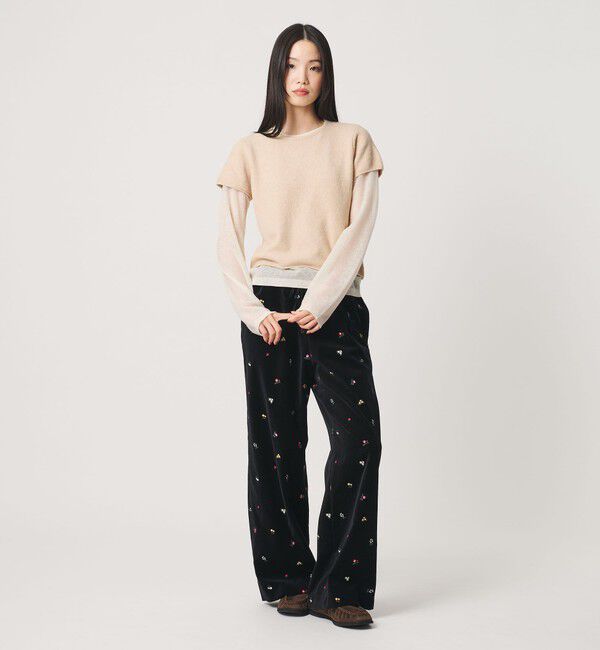 BEAUTY&YOUTH UNITED ARROWS「レイヤード セット ニットプルオーバー ウォッシャブル」|ニット・セーター|