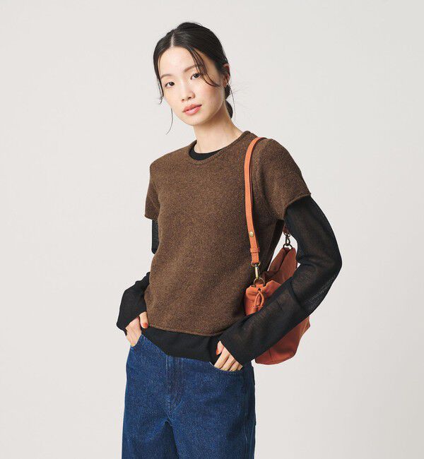 BEAUTY&YOUTH UNITED ARROWS「レイヤード セット ニットプルオーバー ウォッシャブル」|ニット・セーター|