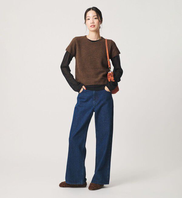 BEAUTY&YOUTH UNITED ARROWS「レイヤード セット ニットプルオーバー ウォッシャブル」|ニット・セーター|