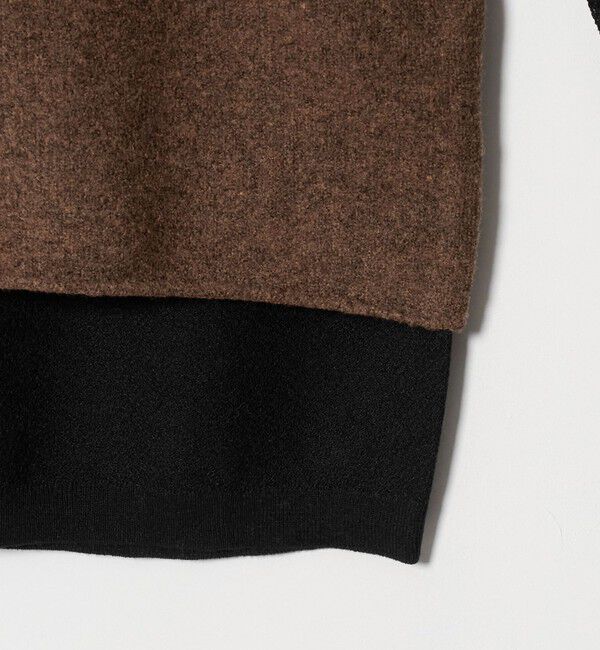 BEAUTY&YOUTH UNITED ARROWS「レイヤード セット ニットプルオーバー ウォッシャブル」|ニット・セーター|