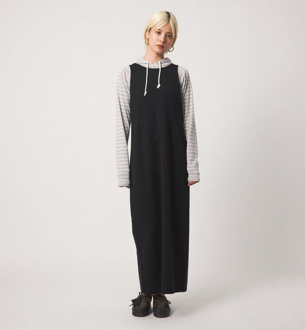 BEAUTY&YOUTH UNITED ARROWS「ポリエステルブレンド バックV Iラインワンピース」|ワンピース|