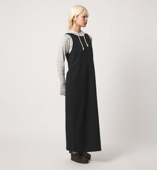 BEAUTY&YOUTH UNITED ARROWS「ポリエステルブレンド バックV Iラインワンピース」|ワンピース|