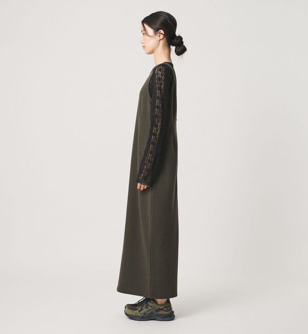 BEAUTY&YOUTH UNITED ARROWS「ポリエステルブレンド バックV Iラインワンピース」|ワンピース|