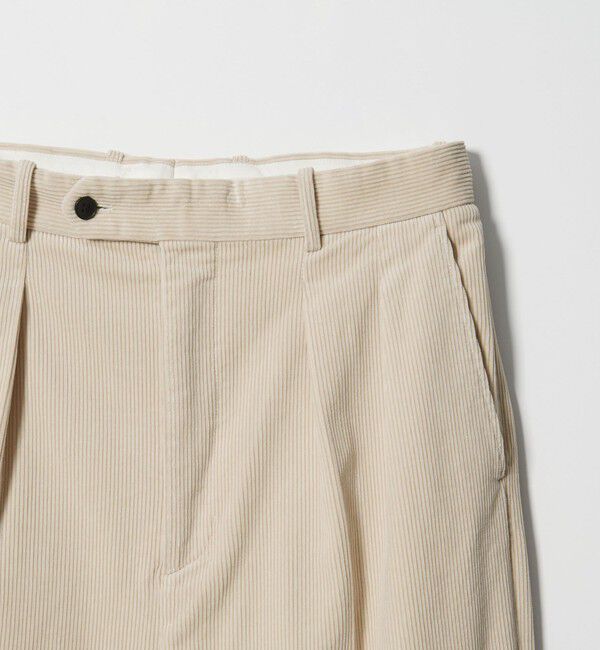 STEVEN ALAN「＜Steven Alan＞ 9W コーデュロイ イン ツープリーツ ドレス トラウザーズ II」|スラックス|