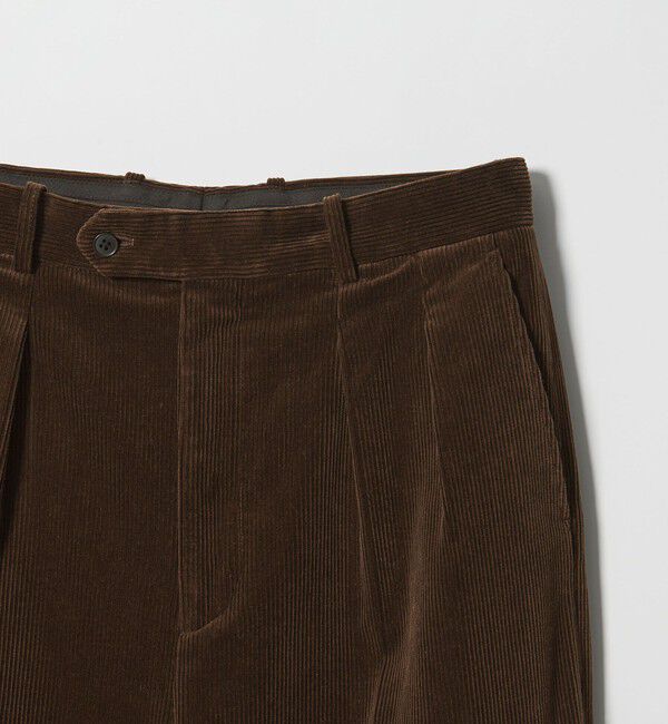 STEVEN ALAN「＜Steven Alan＞ 9W コーデュロイ イン ツープリーツ ドレス トラウザーズ II」|スラックス|