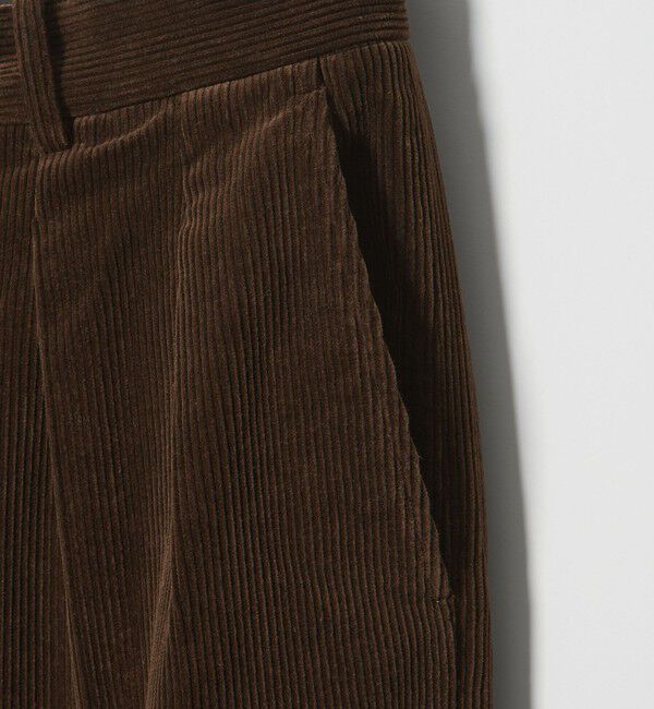 STEVEN ALAN「＜Steven Alan＞ 9W コーデュロイ イン ツープリーツ ドレス トラウザーズ II」|スラックス|