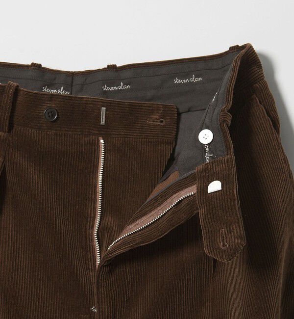 STEVEN ALAN「＜Steven Alan＞ 9W コーデュロイ イン ツープリーツ ドレス トラウザーズ II」|スラックス|