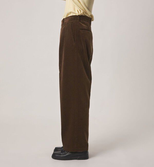 STEVEN ALAN「＜Steven Alan＞ 9W コーデュロイ イン ツープリーツ ドレス トラウザーズ II」|スラックス|