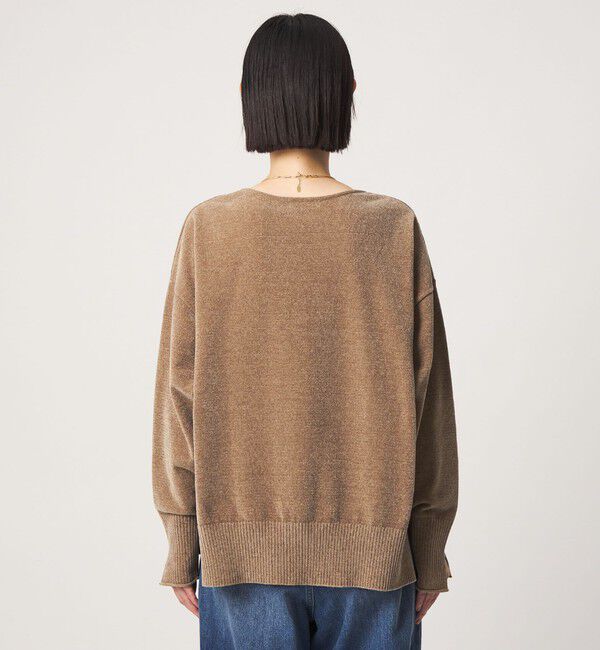 UNITED ARROWS green label relaxing「モール ロングスリーブ プルオーバー ニット」|ニット・セーター|