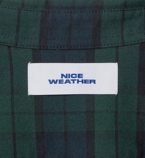 NICE WEATHER「＜NICE WEATHER＞オックスフォード シャツ」|シャツ・ブラウス|