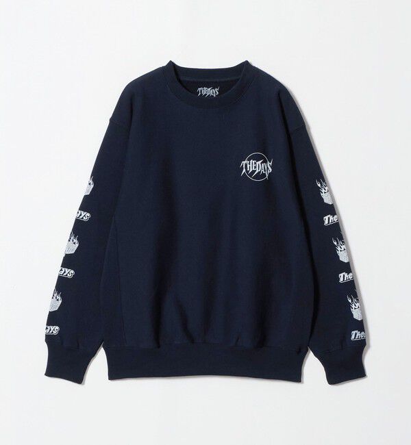 California General Store「＜THE DAYS &times; CGS.＞プリント スウェット プルオーバー」|スウェット・ジャージ|NAVY