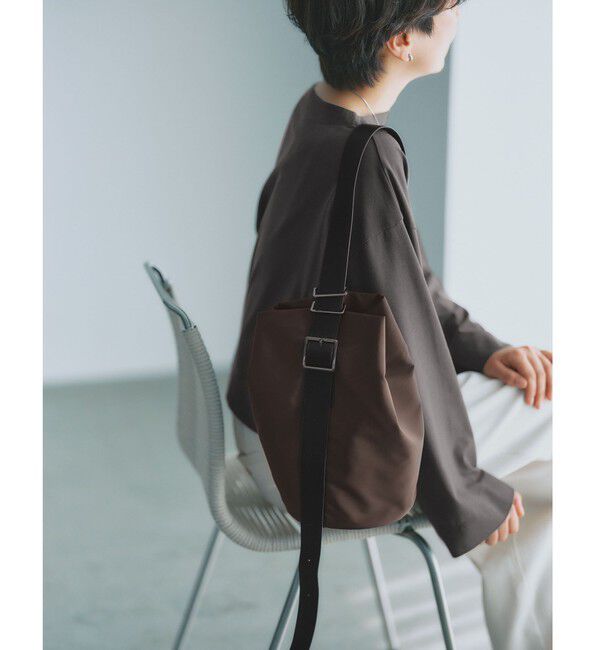 UNITED ARROWS green label relaxing「＜スタイリスト 兵藤千尋さんコラボ・PARTE＞2WAY バケットバッグ 撥水」|ショルダー・メッセンジャー|