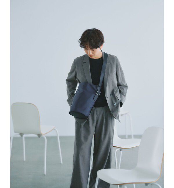 UNITED ARROWS green label relaxing「＜スタイリスト 兵藤千尋さんコラボ・PARTE＞2WAY バケットバッグ 撥水」|ショルダー・メッセンジャー|