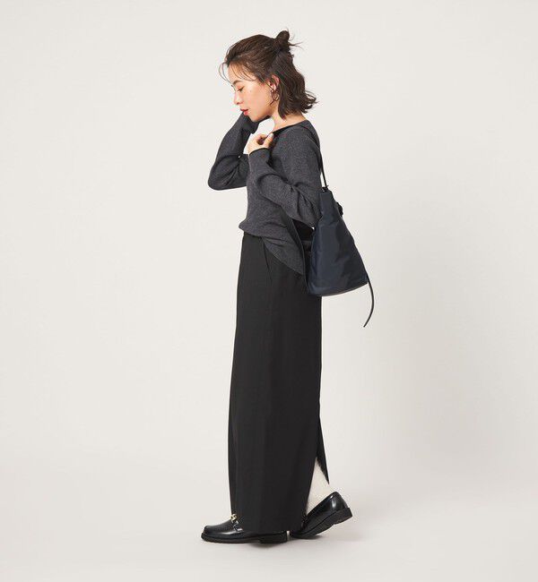 UNITED ARROWS green label relaxing「＜スタイリスト 兵藤千尋さんコラボ・PARTE＞2WAY バケットバッグ 撥水」|ショルダー・メッセンジャー|