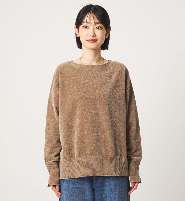UNITED ARROWS green label relaxing「モール ロングスリーブ プルオーバー ニット」|ニット・セーター|