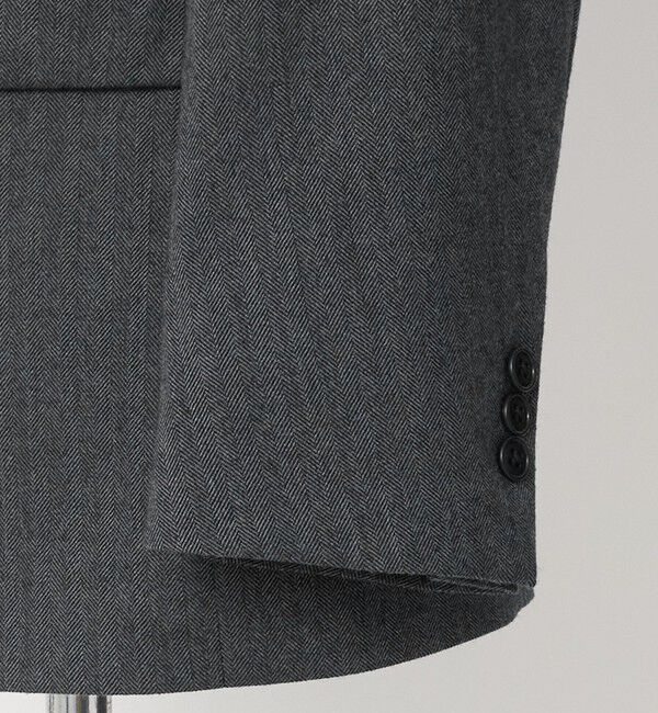 UNITED ARROWS green label relaxing「A+ TWPU ヘリンボーン 2B リラックス セットアップ ジャケット -ストレッチ-」|テーラードジャケット|