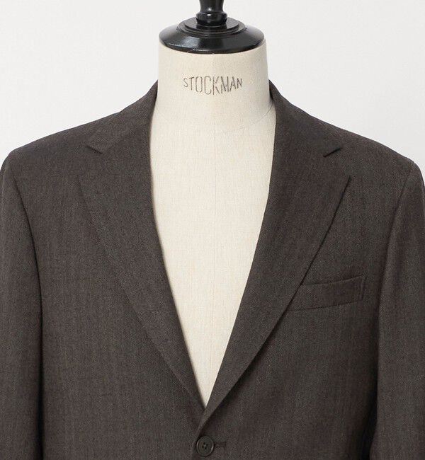 UNITED ARROWS green label relaxing「A+ TWPU ヘリンボーン 2B リラックス セットアップ ジャケット -ストレッチ-」|テーラードジャケット|