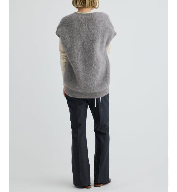 IENA LA BOUCLE「IENA LA BOUCLE フォックス カシミヤ V ベスト」|ベスト・ジレ|