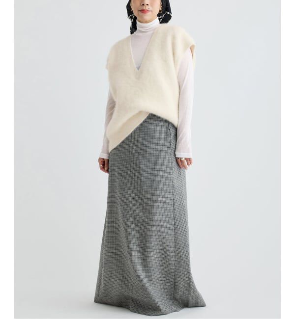 IENA LA BOUCLE「IENA LA BOUCLE フォックス カシミヤ V ベスト」|ベスト・ジレ|