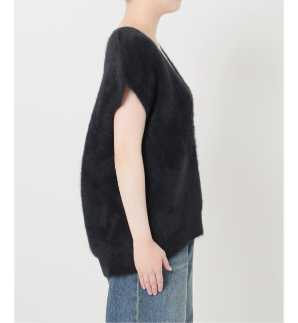 IENA LA BOUCLE「IENA LA BOUCLE フォックス カシミヤ V ベスト」|ベスト・ジレ|