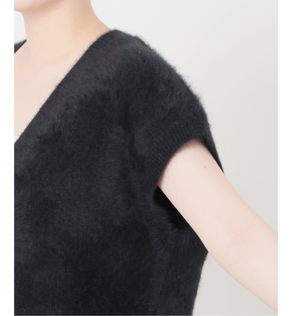 IENA LA BOUCLE「IENA LA BOUCLE フォックス カシミヤ V ベスト」|ベスト・ジレ|