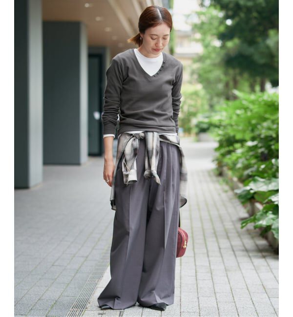 SLOBE IENA「《2枚セット》HANES/ヘインズ SLOBE別注 2PACK リブロンTEE」|Tシャツ・カットソー|