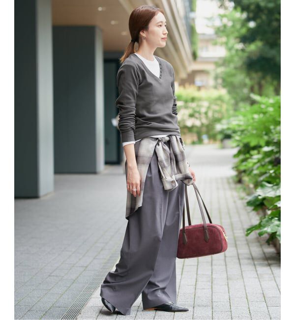 SLOBE IENA「《2枚セット》HANES/ヘインズ SLOBE別注 2PACK リブロンTEE」|Tシャツ・カットソー|
