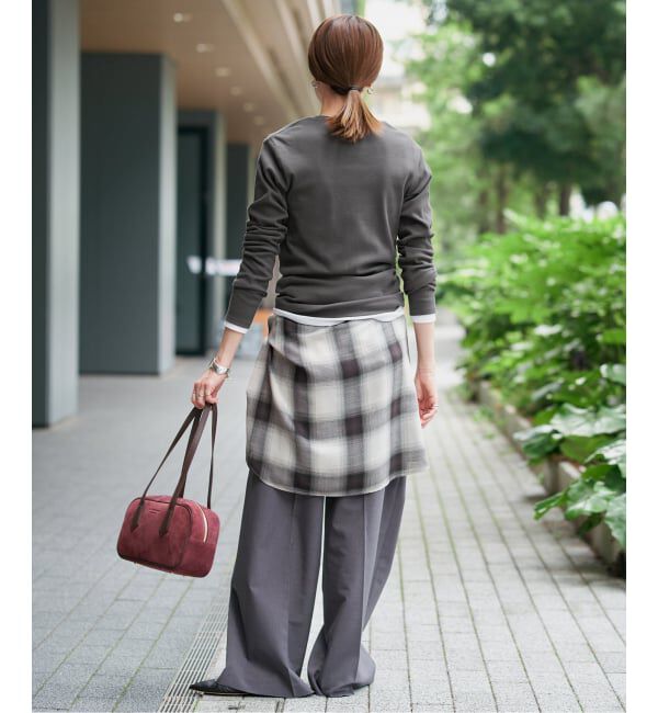 SLOBE IENA「《2枚セット》HANES/ヘインズ SLOBE別注 2PACK リブロンTEE」|Tシャツ・カットソー|