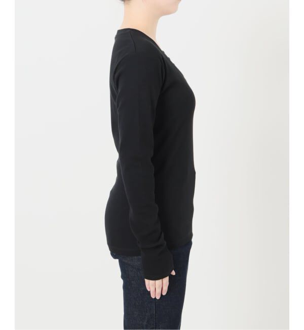 SLOBE IENA「《2枚セット》HANES/ヘインズ SLOBE別注 2PACK リブロンTEE」|Tシャツ・カットソー|