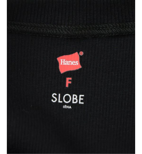 SLOBE IENA「《2枚セット》HANES/ヘインズ SLOBE別注 2PACK リブロンTEE」|Tシャツ・カットソー|